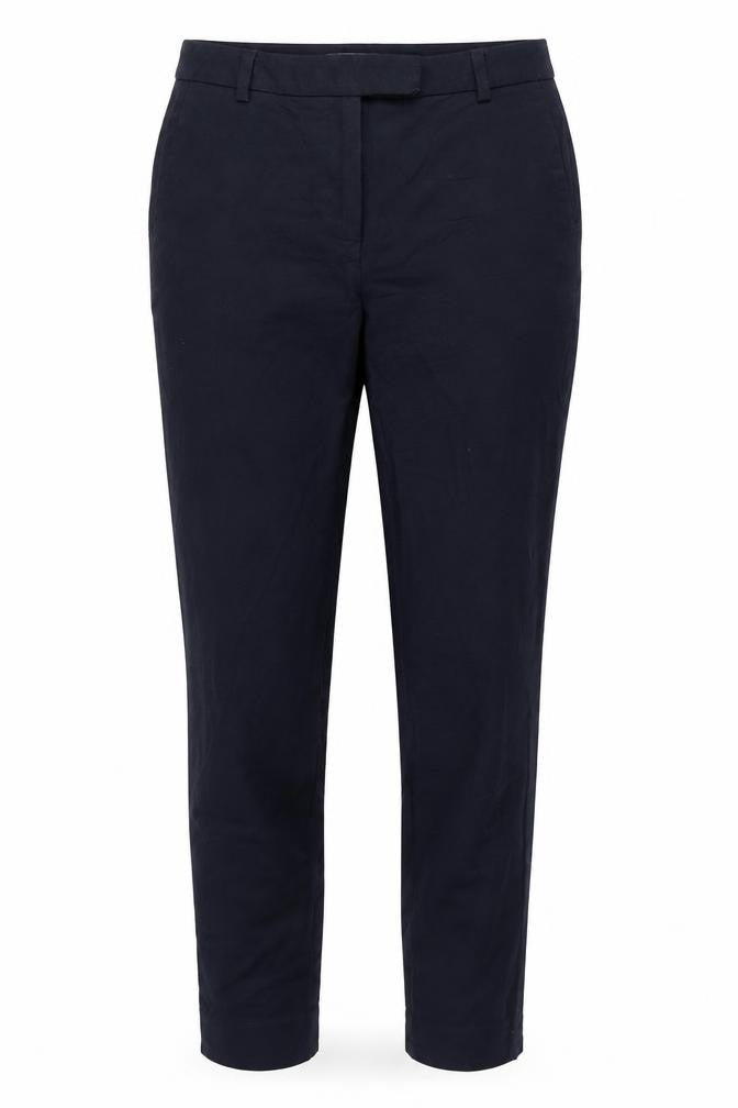 Womens UK Size 10 Marks and Spencer Regular Fit  Blue Trousers
