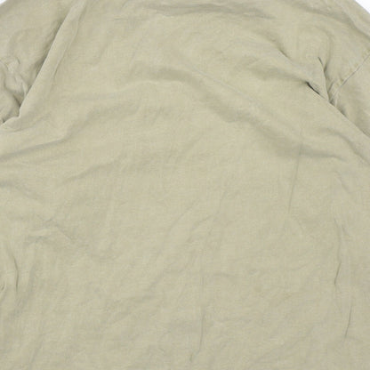 Stockholm Atelier Mens Beige  Cotton Pullover Sweatshirt Size XS
