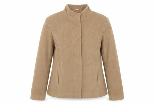 Womens UK Size 14 Marks and Spencer Beige Pea Coat
