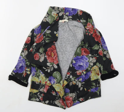 Womens UK Size 10 Miso Black Cardigan Jumper