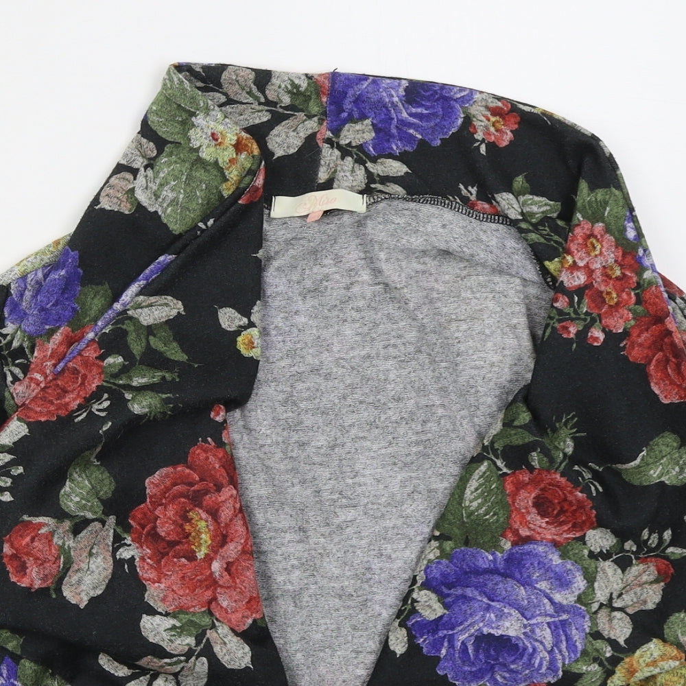 Womens UK Size 10 Miso Black Cardigan Jumper
