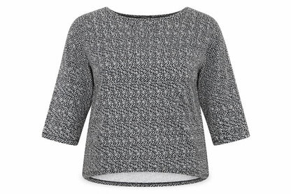 Womens UK Size 12 F&F Black Basic T-Shirt