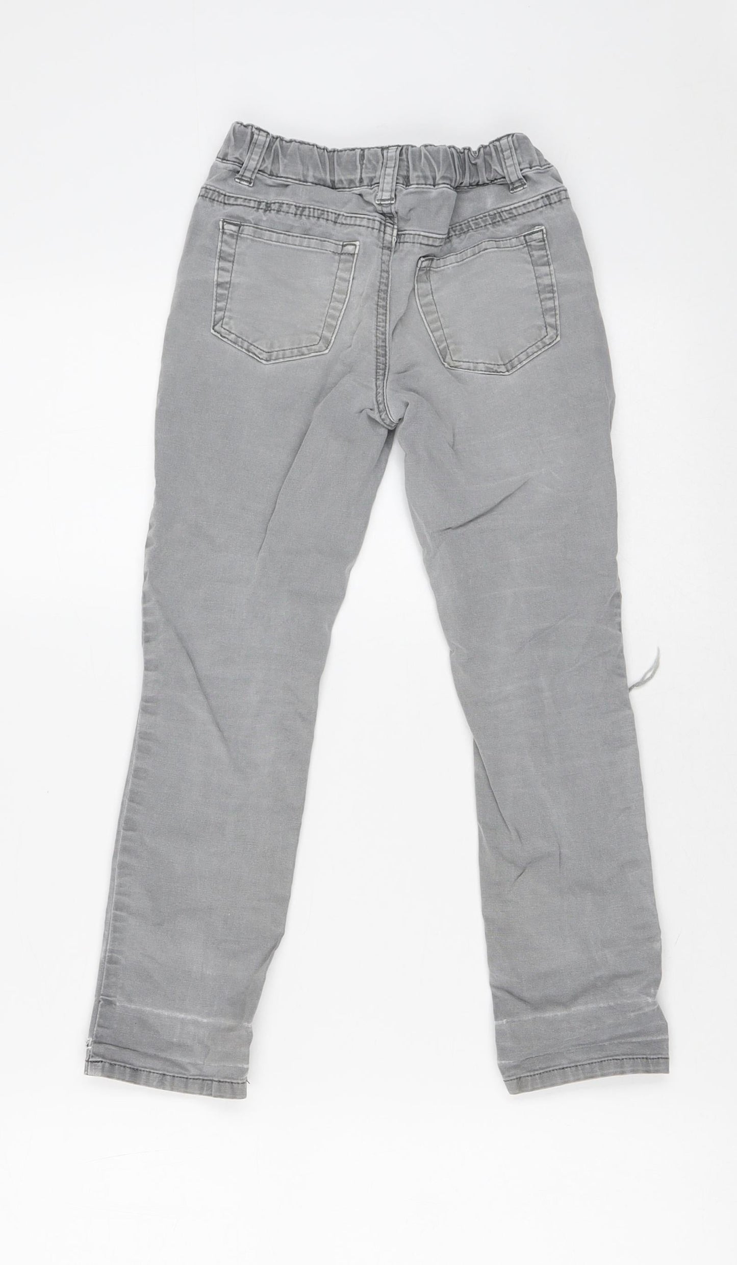 Cat & Jack Girls Grey  Cotton Skinny Jeans Size 6 Years  Slim
