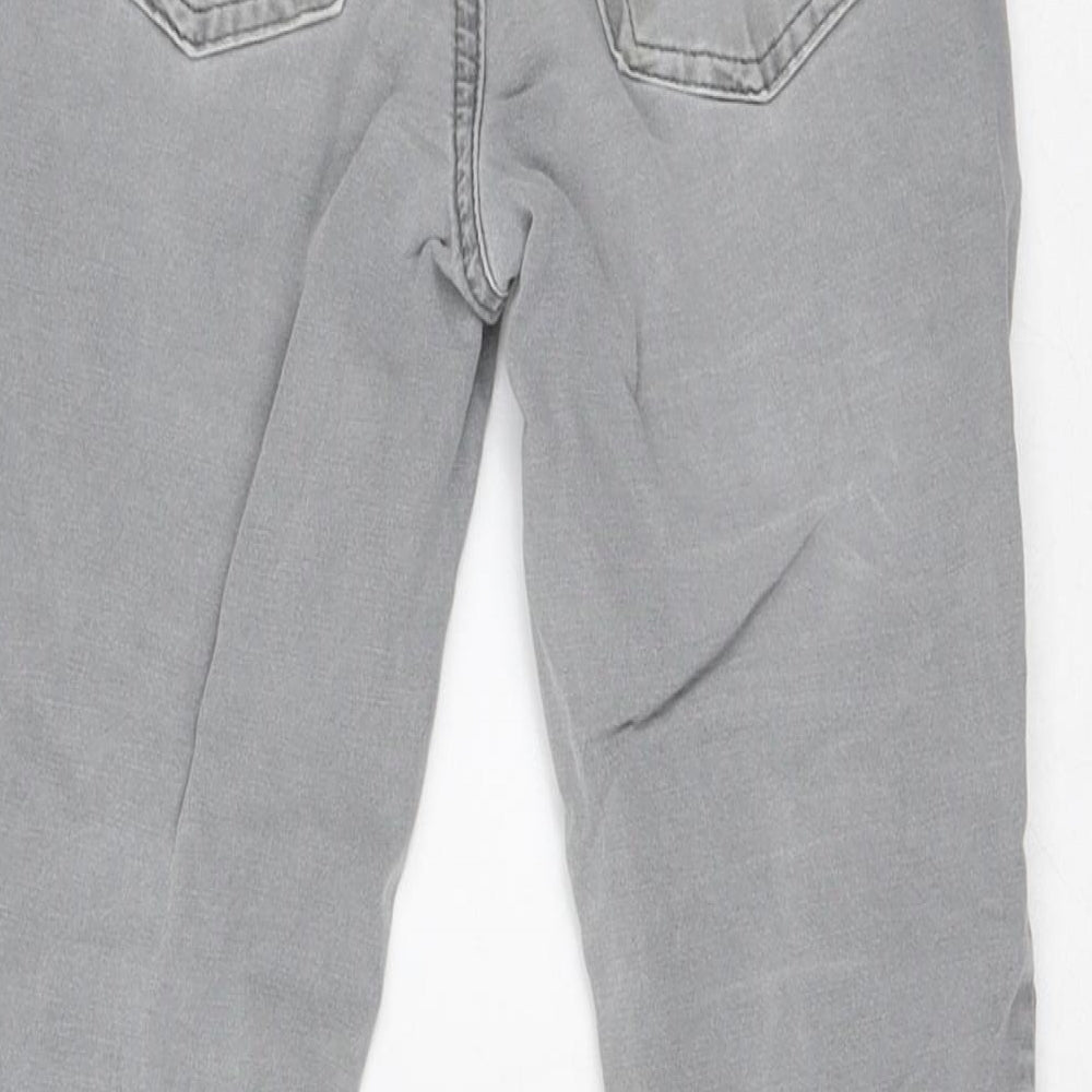 Cat & Jack Girls Grey  Cotton Skinny Jeans Size 6 Years  Slim