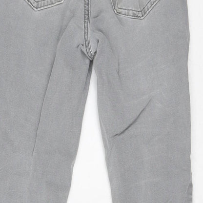 Cat & Jack Girls Grey  Cotton Skinny Jeans Size 6 Years  Slim