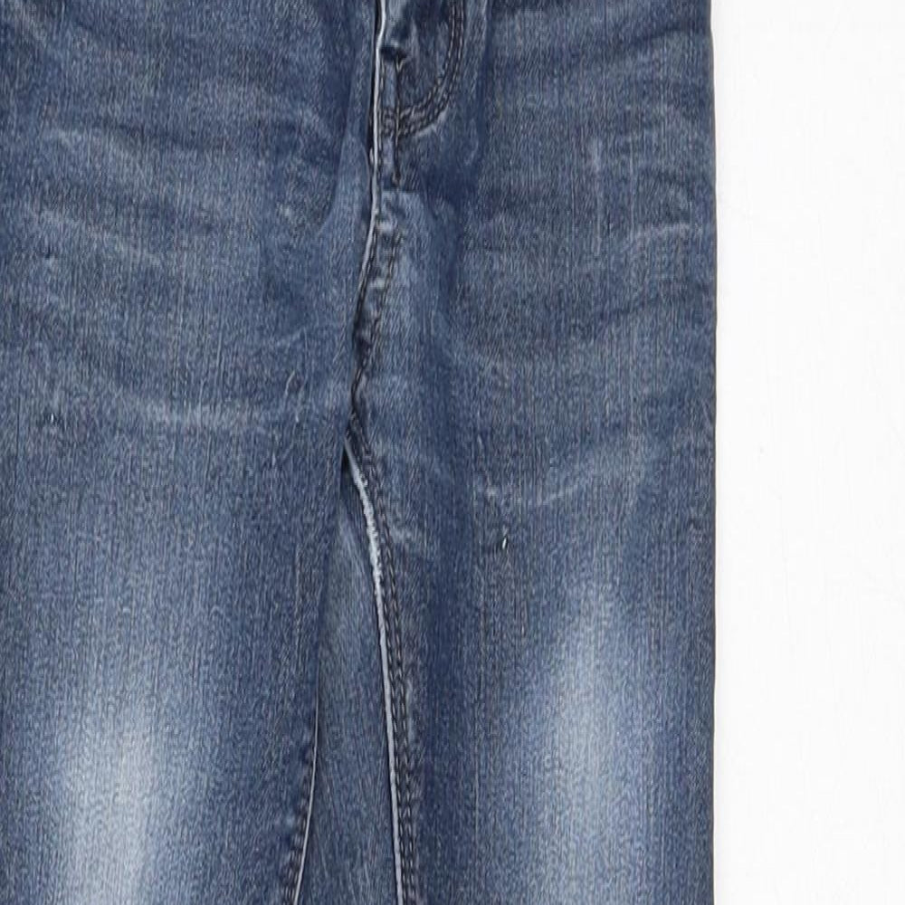 NEXT Girls Blue  Cotton Straight Jeans Size 6 Years  Regular