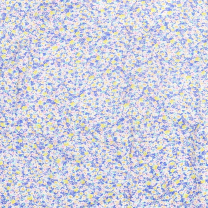 George Womens Multicoloured Floral Viscose Basic Blouse Size 2 V-Neck