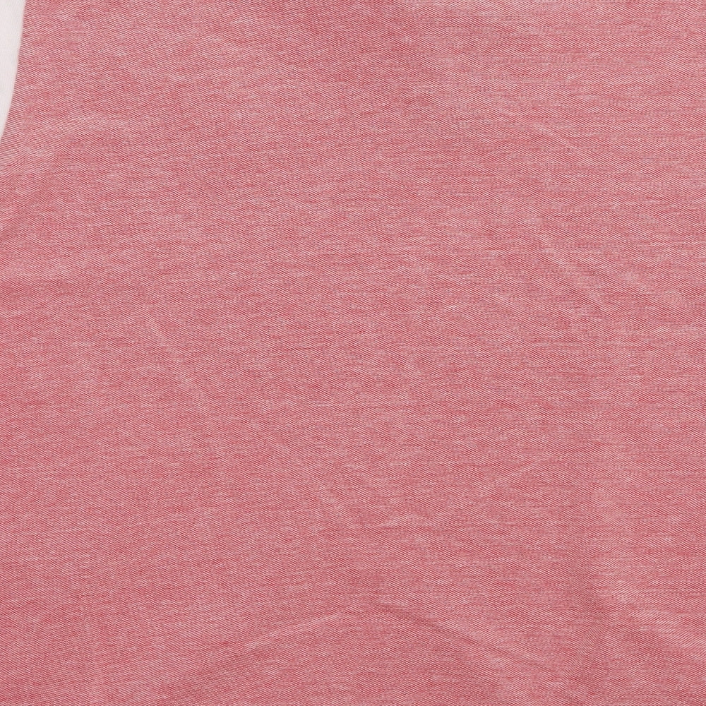 L.F.C. Mens Pink  Cotton  Polo Size L Collared Button - Liverpool FC