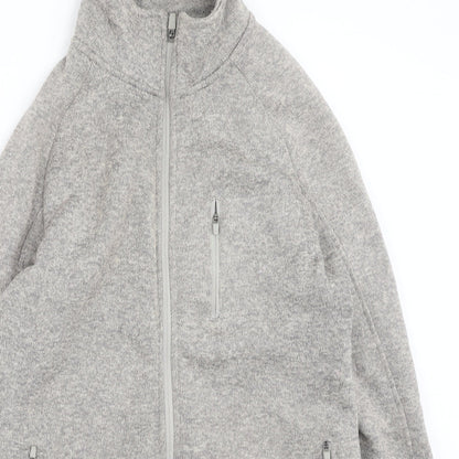 Cedar Wood State Mens Beige High Neck  Polyester Pullover Jumper Size M