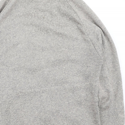 Cedar Wood State Mens Beige High Neck  Polyester Pullover Jumper Size M