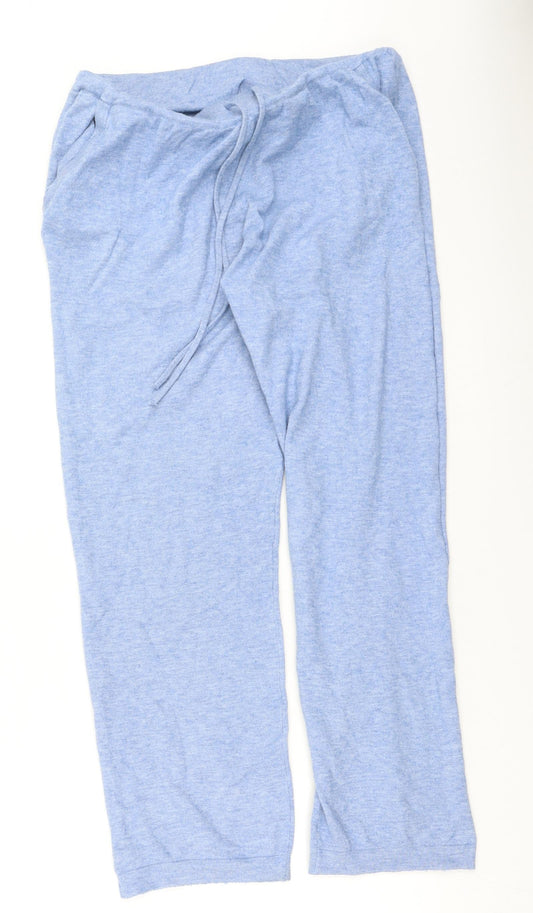 Womens UK Size M NEXT Regular Fit Jogger Blue Trousers