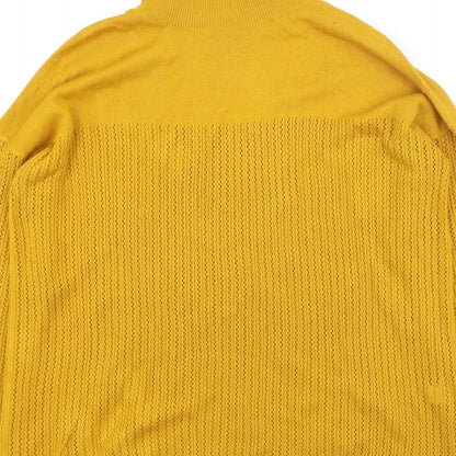 Womens UK Size 10 TU Yellow Pullover Jumper
