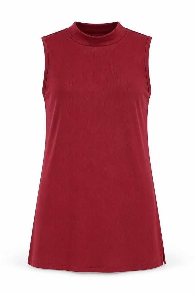 Womens UK Size 10 Papaya Red Basic Tank