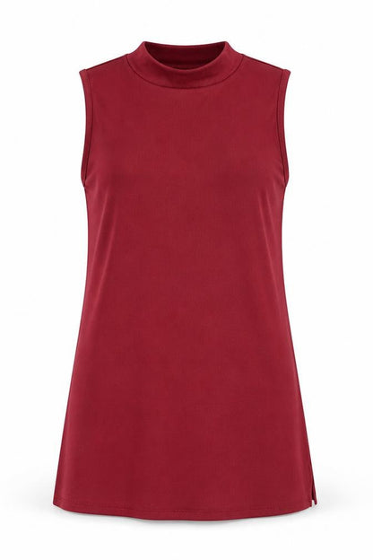 Womens UK Size 10 Papaya Red Basic Tank