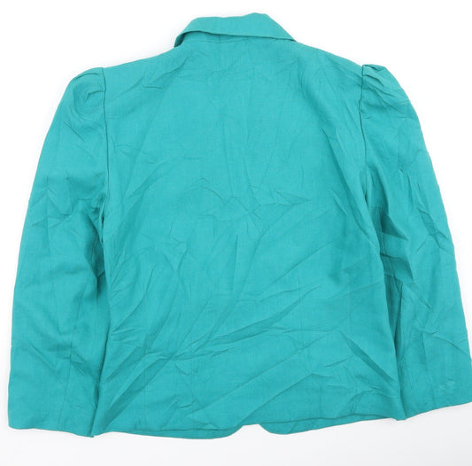 Womens UK Size 12 Dorothy Perkins Green Jacket
