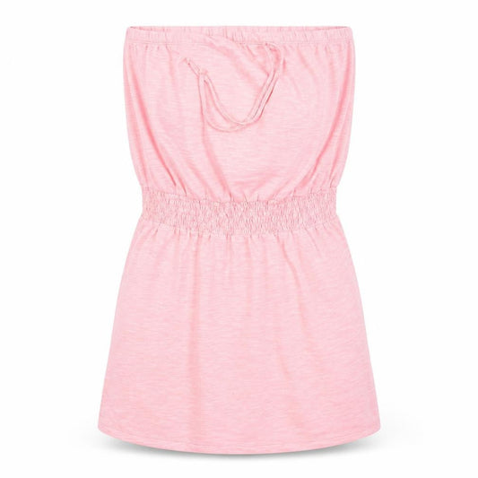 Papaya Womens Pink  Polyester Fit & Flare  Size L  Off the Shoulder