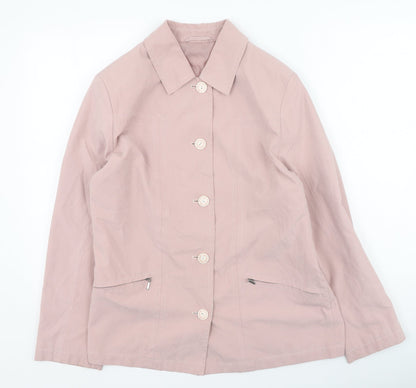 Womens UK Size 10 Preworn Pink Jacket
