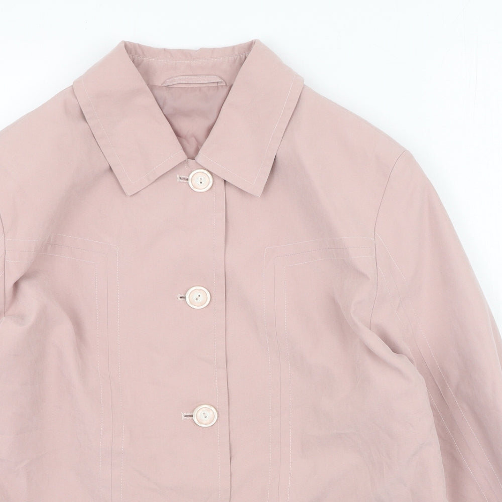 Womens UK Size 10 Preworn Pink Jacket
