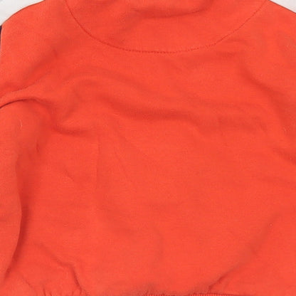 F&F Boys Orange  Cotton Pullover Sweatshirt Size 2-3 Years   - NYC