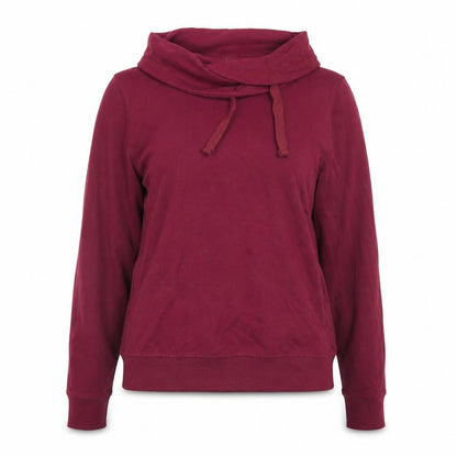 Piaza Italia Womens Purple  Cotton Pullover Sweatshirt Size S
