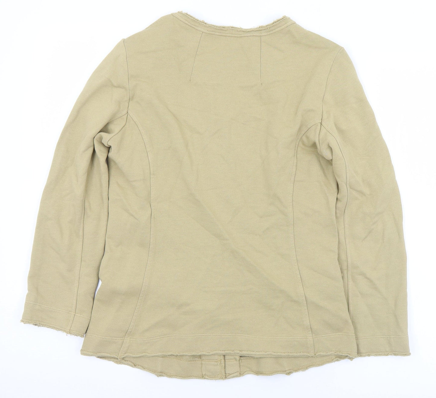 Womens UK Size S Stile Benetton Brown Cardigan Jumper