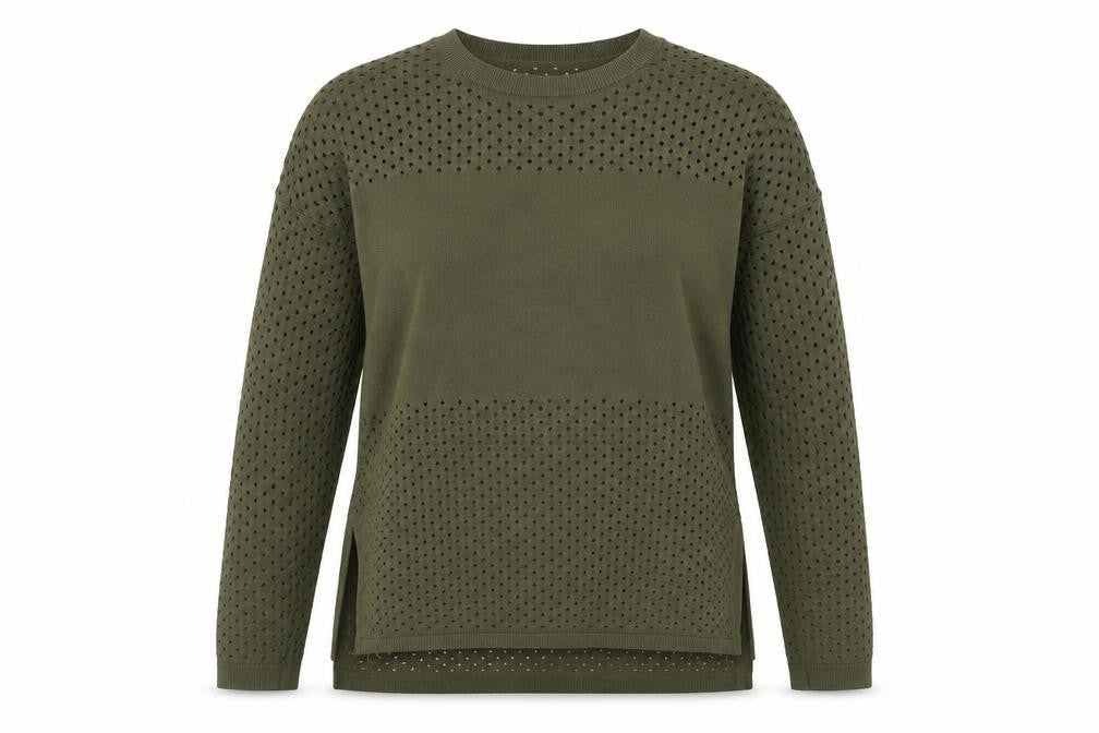 Womens UK Size 8 Topshop Green Pullover Jumper