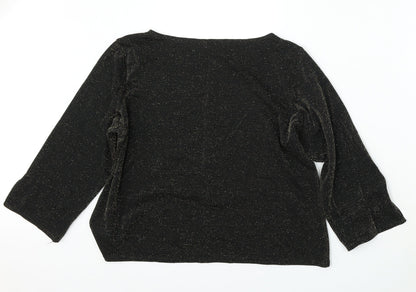 Womens UK Size 18 FASHION EXTRA Gold Pullover Jumper