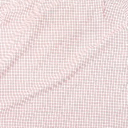 Lincoln Mens Red Check Polyester  Polo Size XL Collared