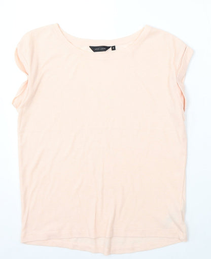 Womens UK Size 8 New Look Pink Pullover Jumper