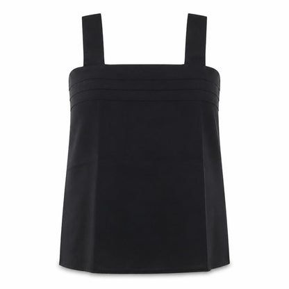 Classics Woman Womens Black  Polyester Basic Tank Size 18 Square Neck