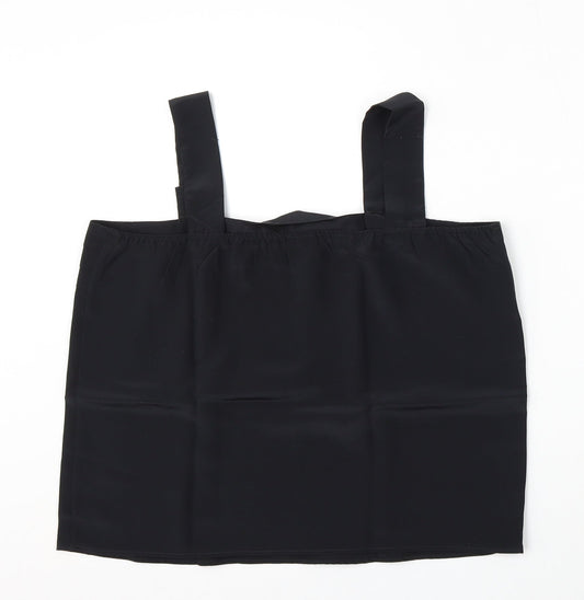 Womens UK Size 18 Classic Woman Black Basic Tank