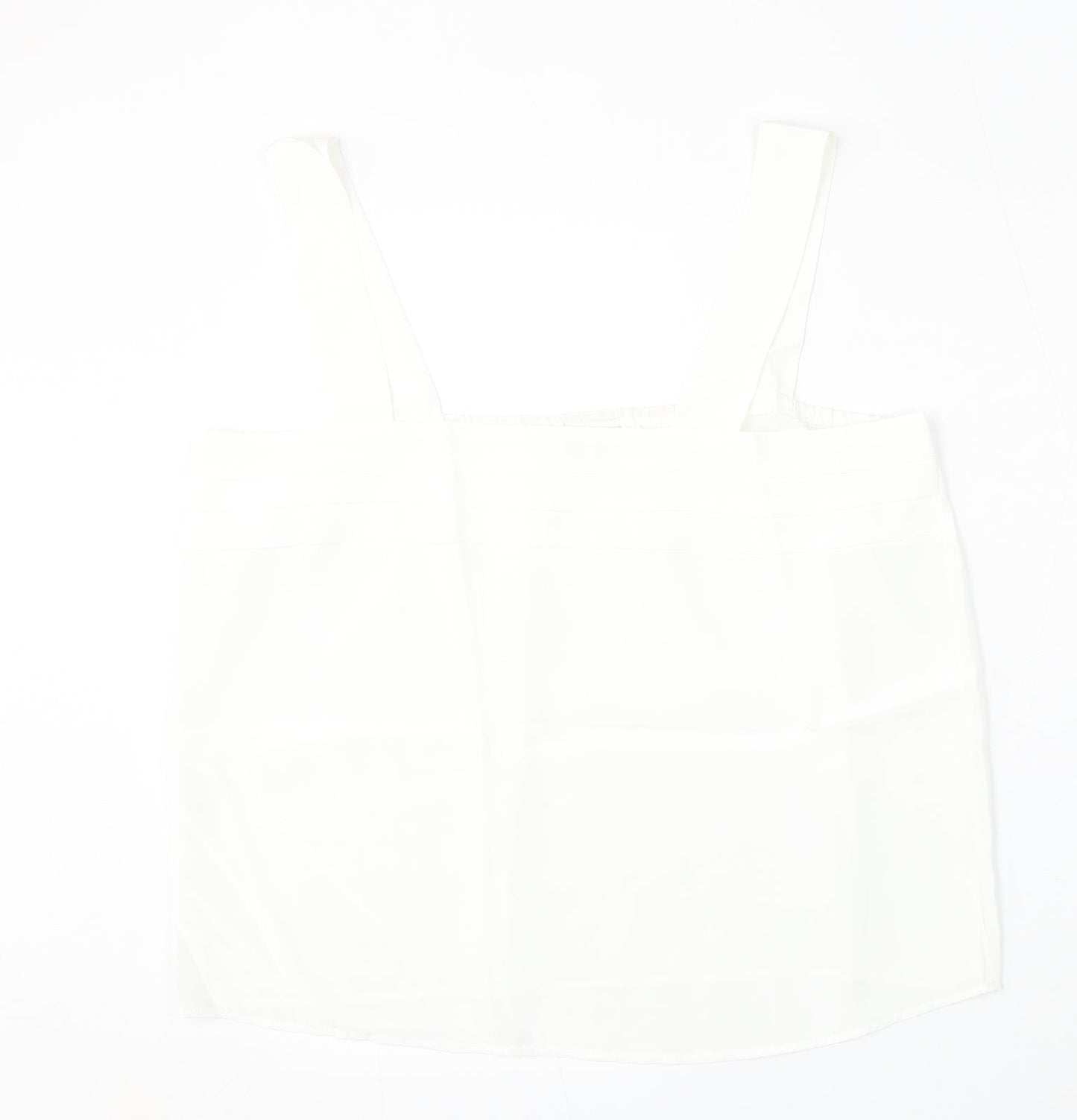 Womens UK Size 18 Classic Woman White Basic Tank