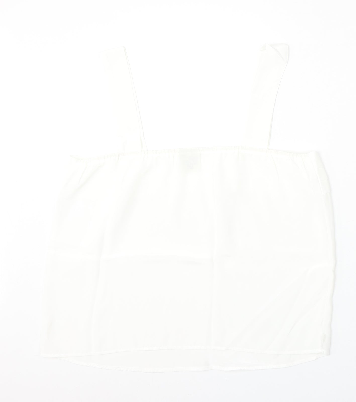 Womens UK Size 18 Classic Woman White Basic Tank