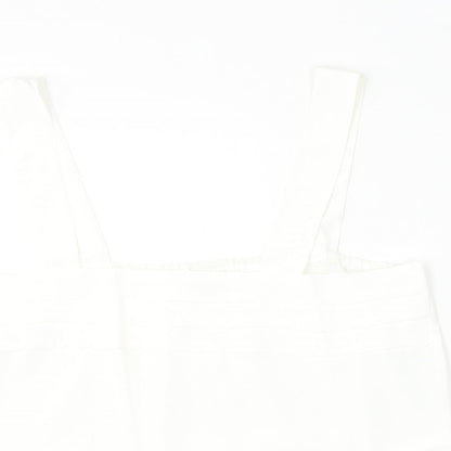 Womens UK Size 18 Classic Woman White Basic Tank