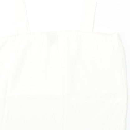 Womens UK Size 18 Classic Woman White Basic Tank