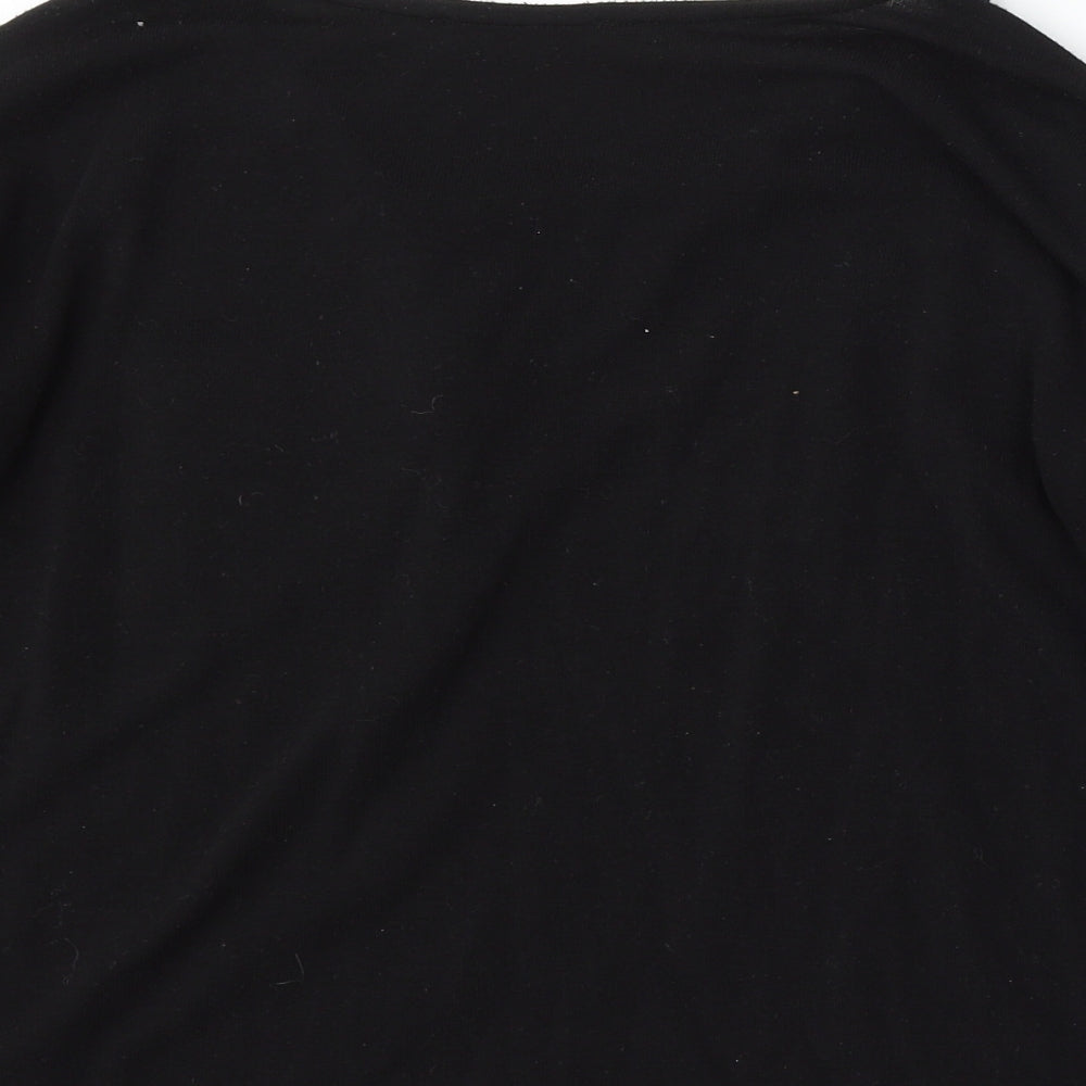 Womens UK Size 14 Atmosphere Black Pullover Jumper