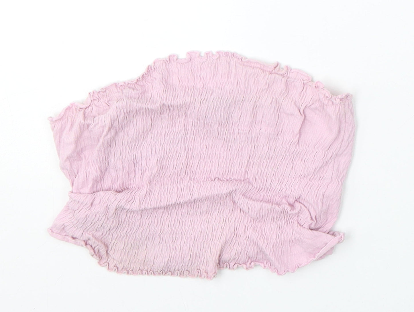 Womens UK Size S New Look Pink Basic Tank