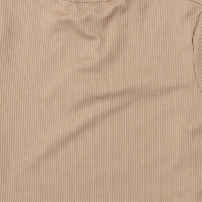 Primark Womens Brown Collared  Polyester Pullover Jumper Size S