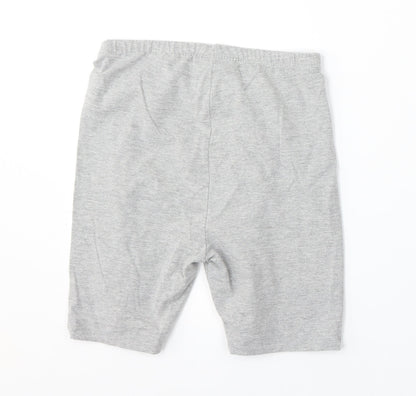 Primark Womens Grey  Polyester Sweat Shorts Size 6 L5 in Regular