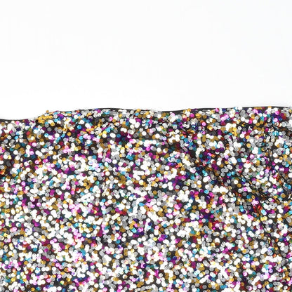 SheIn Womens Multicoloured  Polyester Straight & Pencil Skirt Size 44 in