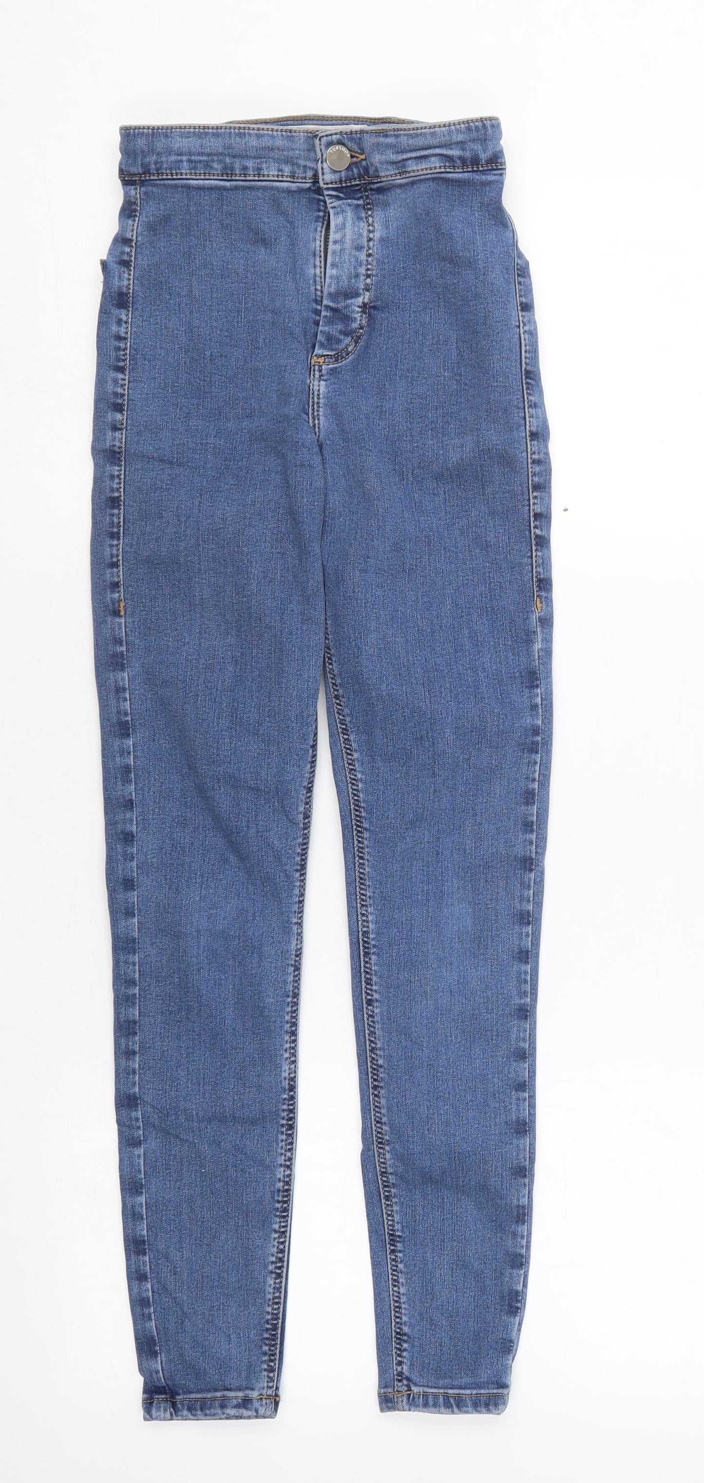 Womens UK Size 25 in Preworn Regular Fit Skinny Blue Jeans