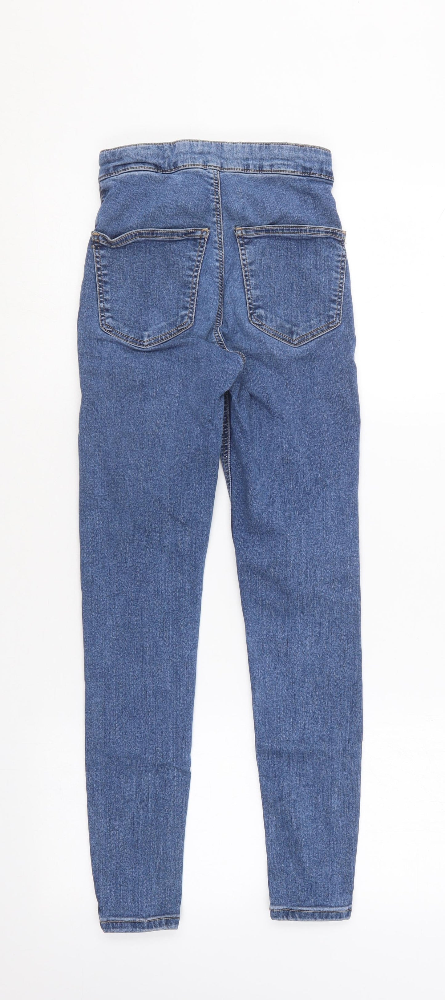 Womens UK Size 25 in Preworn Regular Fit Skinny Blue Jeans