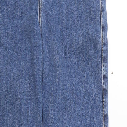 Womens UK Size 25 in Preworn Regular Fit Skinny Blue Jeans