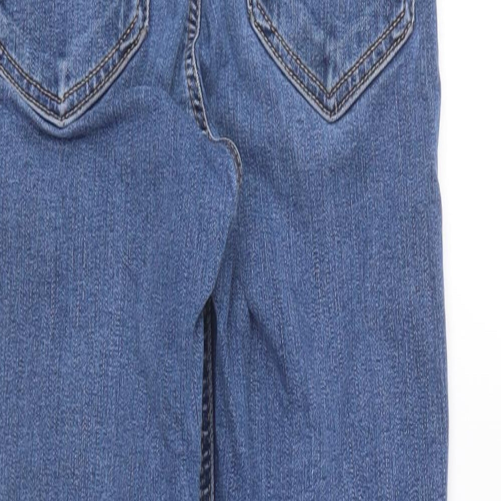 Womens UK Size 25 in Preworn Regular Fit Skinny Blue Jeans