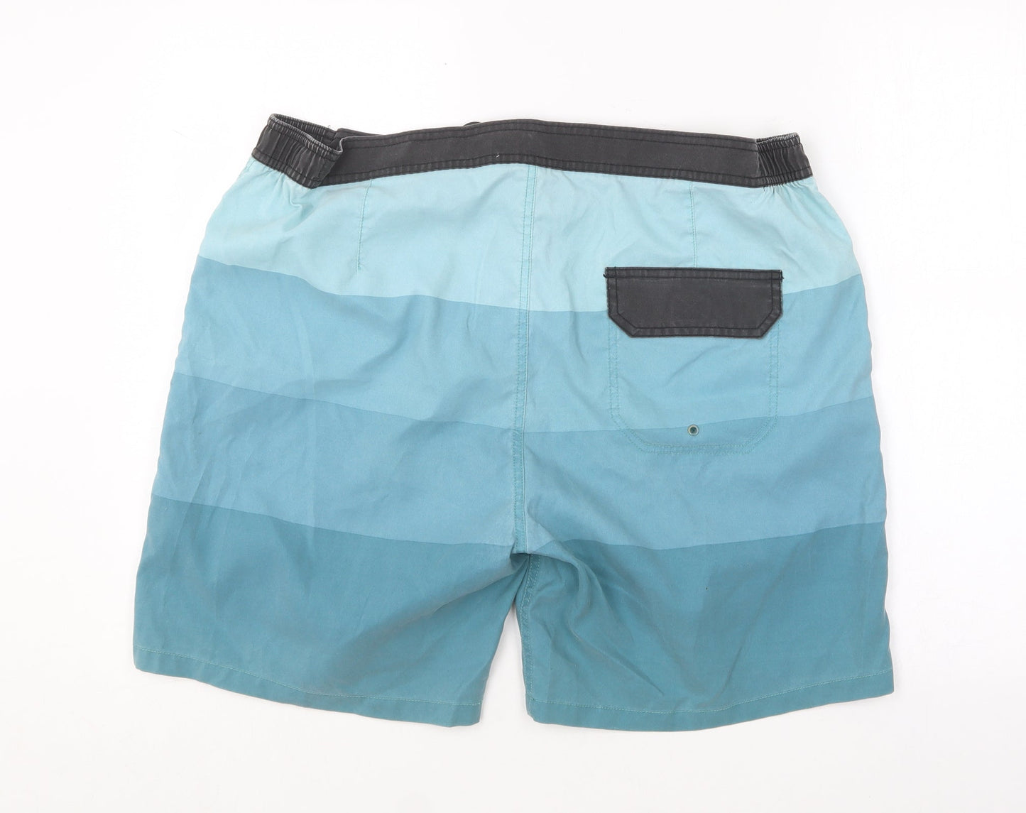 Preworn Womens Blue  Polyester Athletic Shorts Size 2XL L19 in Regular