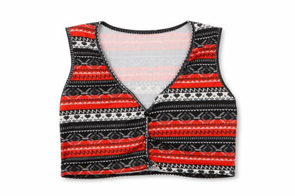 Womens UK Size 14 PRETTYLITTLETHING Multicoloured Cropped T-Shirt