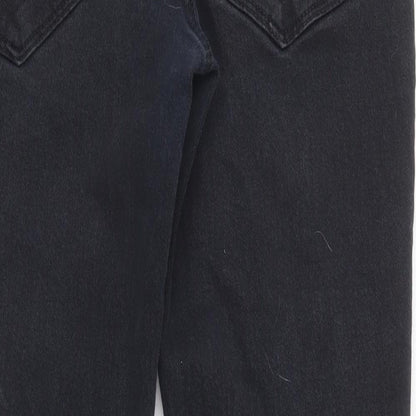 George Womens Blue  Cotton Skinny Jeans Size 32 in L28 in Regular