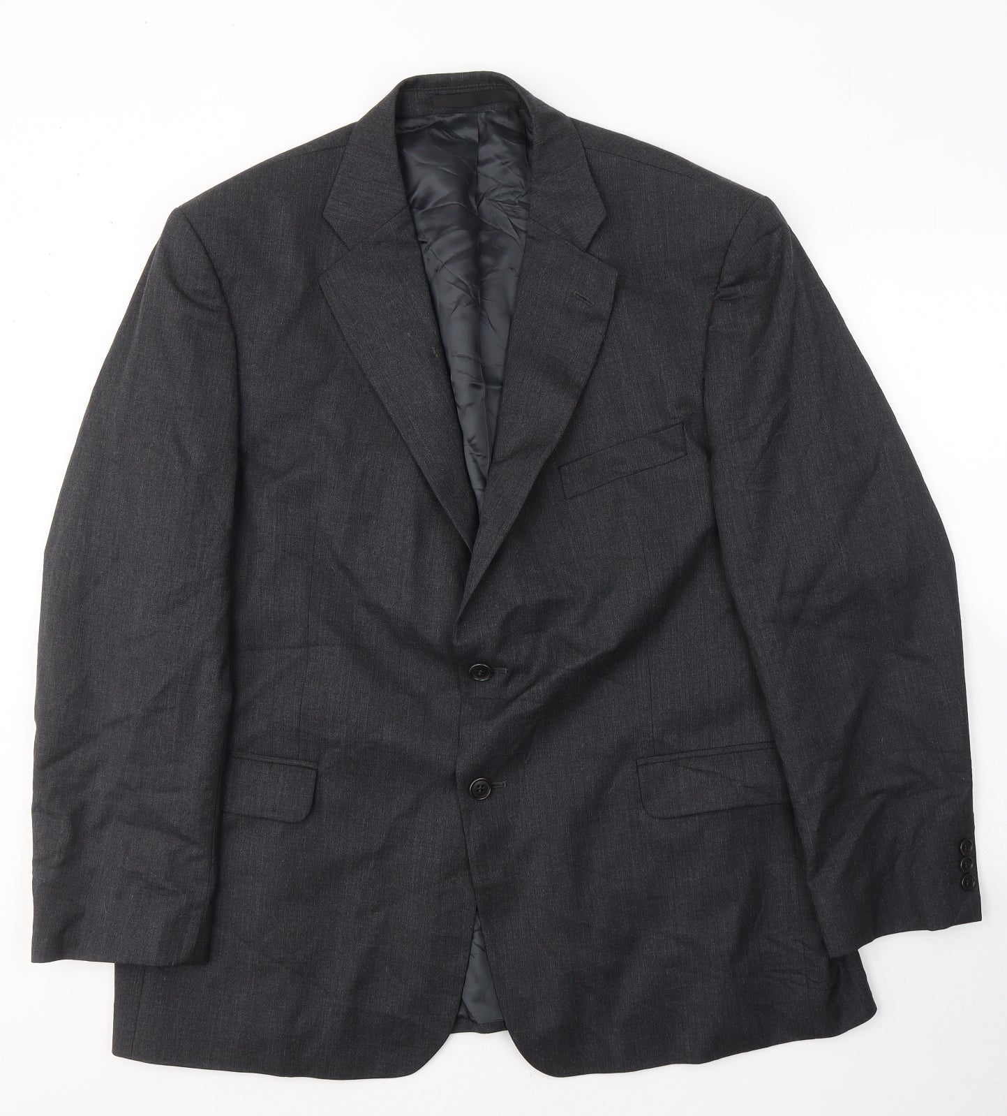 Mens UK Size 46 Marks and Spencer Regular Grey Suit Jacket
