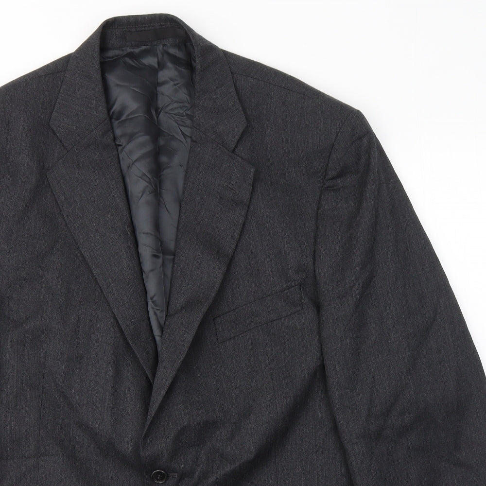 Mens UK Size 46 Marks and Spencer Regular Grey Suit Jacket