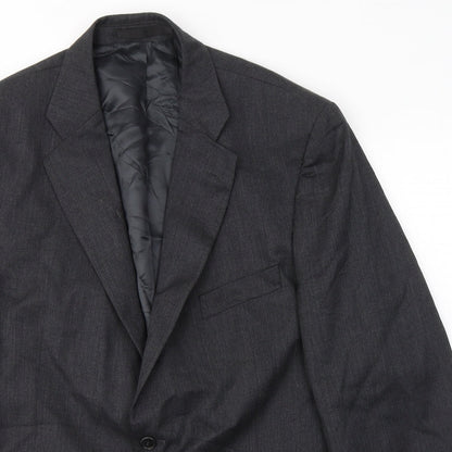 Mens UK Size 46 Marks and Spencer Regular Grey Suit Jacket
